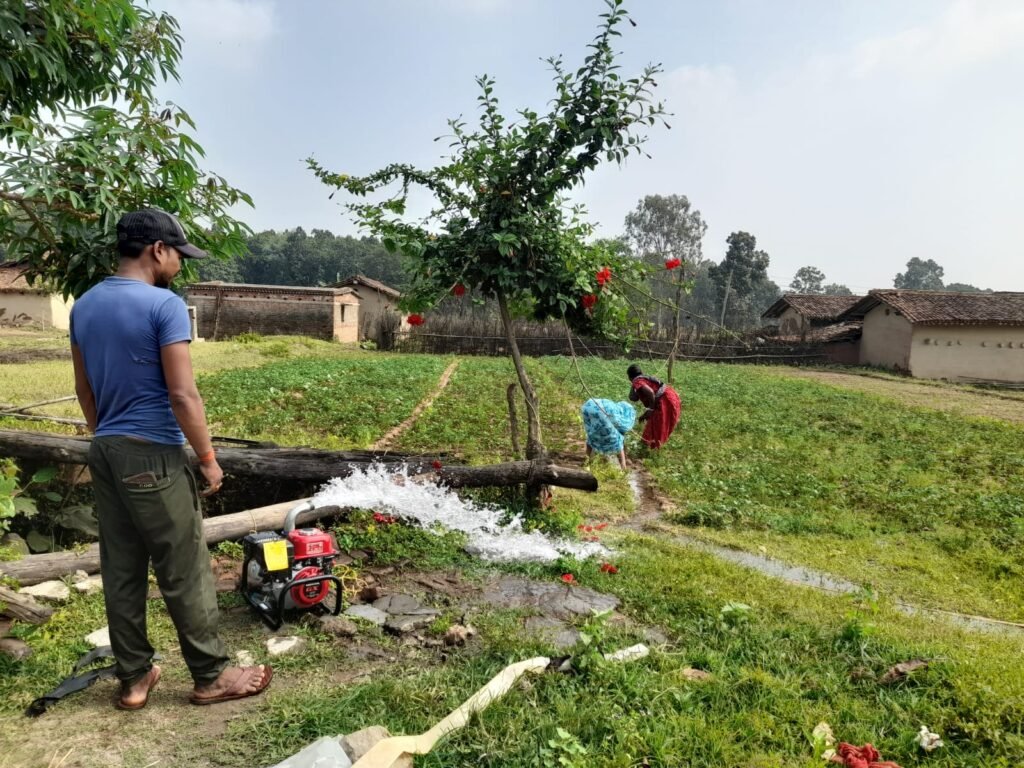 Distributed farm equipment