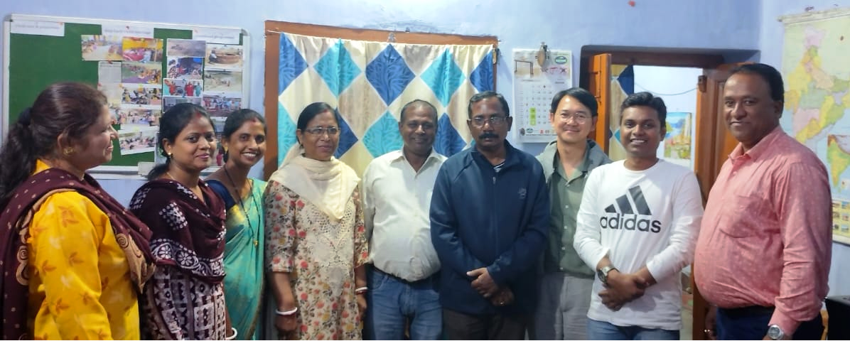 Staff meeting with India desk officer of a donor